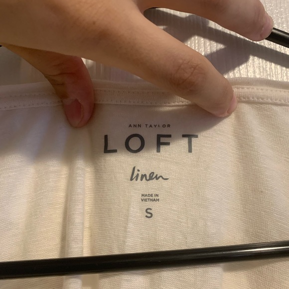 LOFT Linen T Shirt - Picture 4 of 4